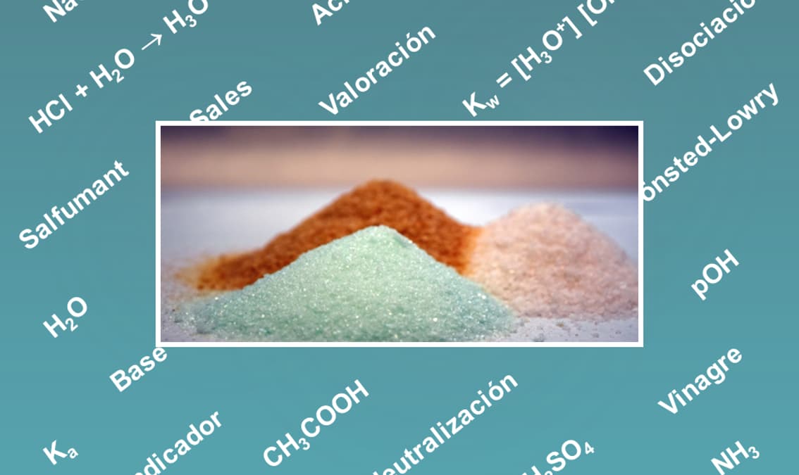 Sales: reacciones químicas y aplicaciones