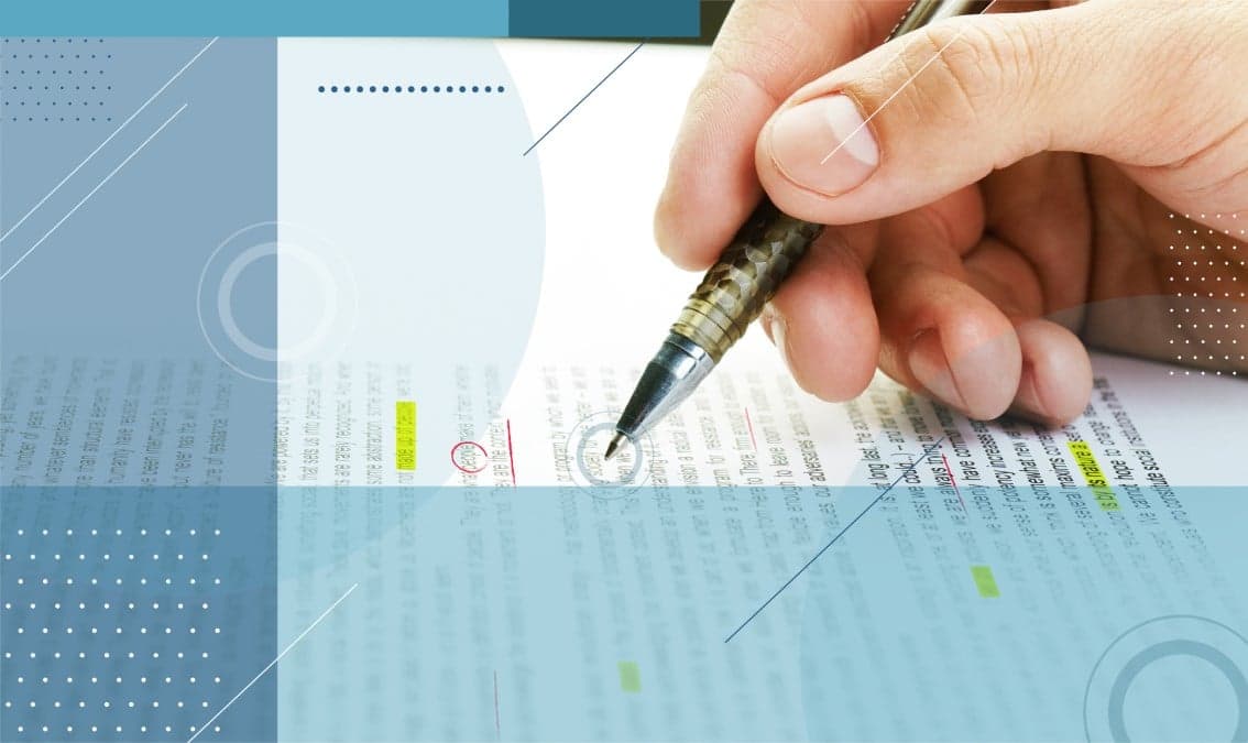 Corrección de textos jurídicos.