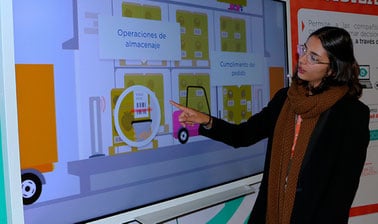 Gestión de producto con código electrónico