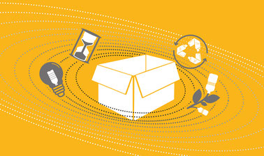 sustainable packaging in a